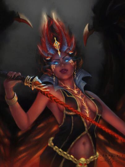 Queen of pain Dota 2