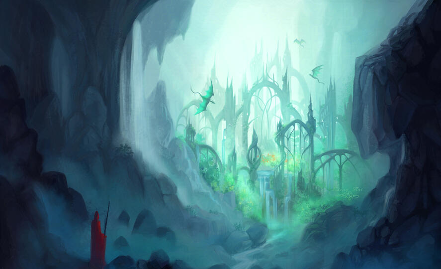 Mystical Dragon City, concept